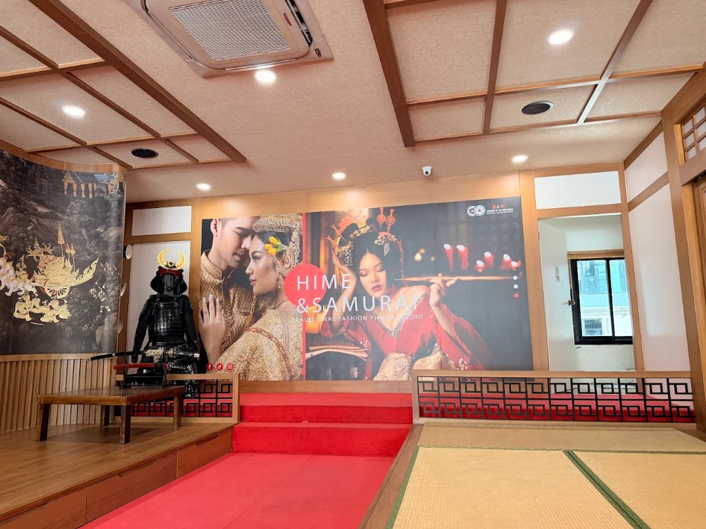 ฉากสตูดิโอ Hime & Samurai ธีมญี่ปุ่น-ไทย